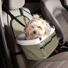 Waterproof Dog Car Seat Cover Scratch Resistant Travel Car Bed