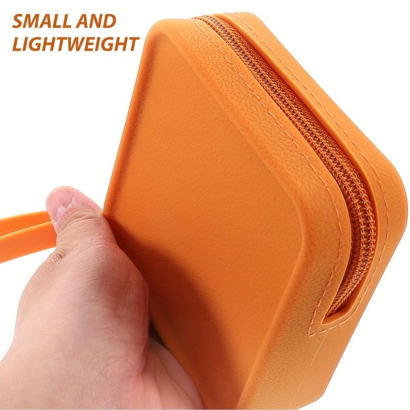 Silicone Dog Bag Small Bag Pet Walking Bag Zipper Dog Treat Pouch