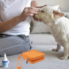 Silicone Dog Bag Small Bag Pet Walking Bag Zipper Dog Treat Pouch
