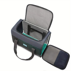 Portable Outdoor Pet Carrier for Cat Dog Travel - Soft Framed Pet Carrier