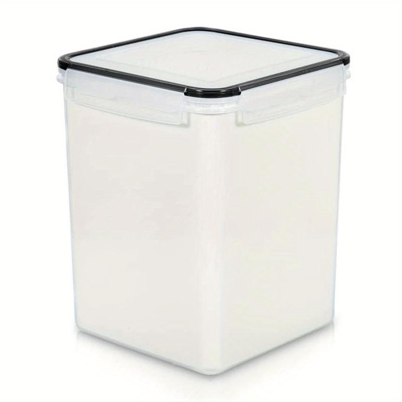 2 Airtight Pet Food Storage Containers 2L BPA Plastic with Labels and Marker
