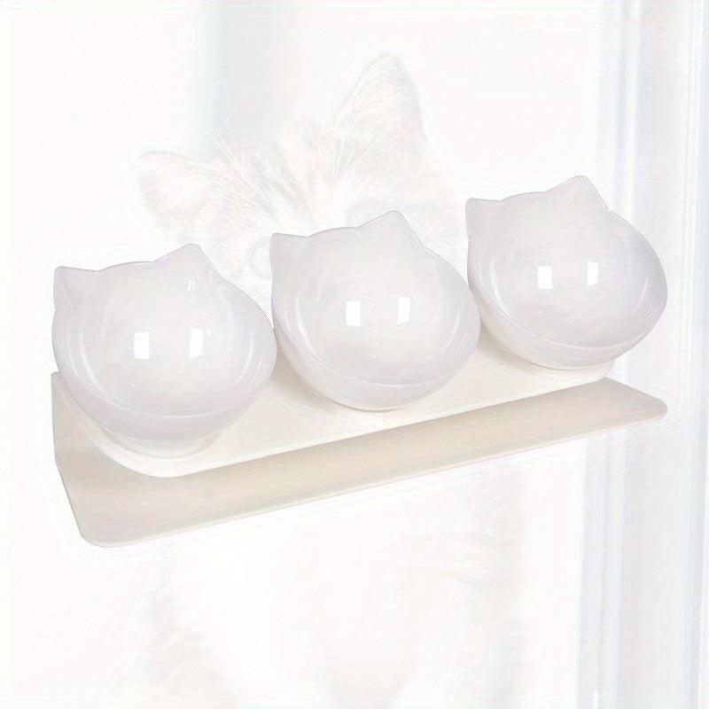 3-in-1 Elevated Pet Feeding Bowls for Dog & Cat with Stand