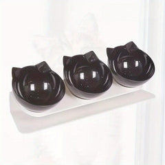 3-in-1 Elevated Pet Feeding Bowls for Dog & Cat with Stand