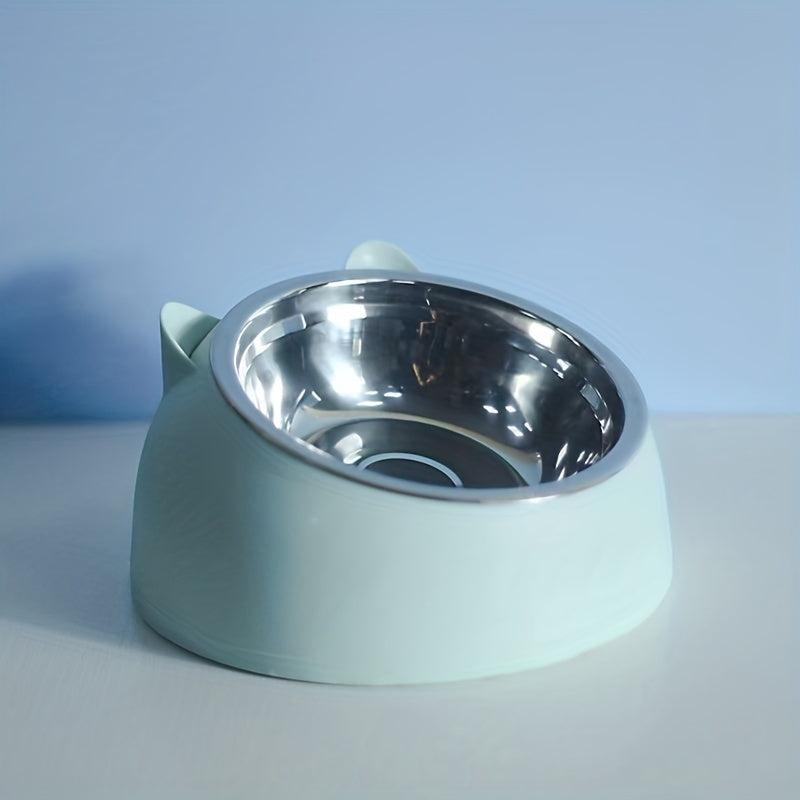 Elevated Stainless Steel Pet Bowls for Cats and Dogs