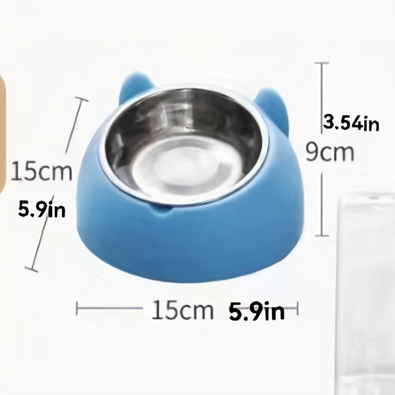 Elevated Stainless Steel Pet Bowls for Cats and Dogs