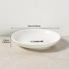 Elevated Ceramic Cat Bowl with Iron Stand