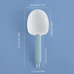 Cat Food Scoop with Clip Handle - Pet Tableware