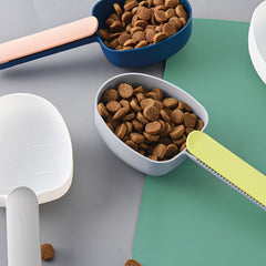 Cat Food Scoop with Clip Handle - Pet Tableware