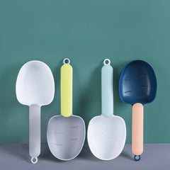 Cat Food Scoop with Clip Handle - Pet Tableware