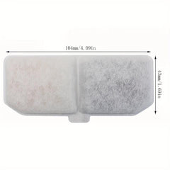 10pcs Activated Carbon Filter for Cat Water Fountain