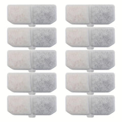 10pcs Activated Carbon Filter for Cat Water Fountain