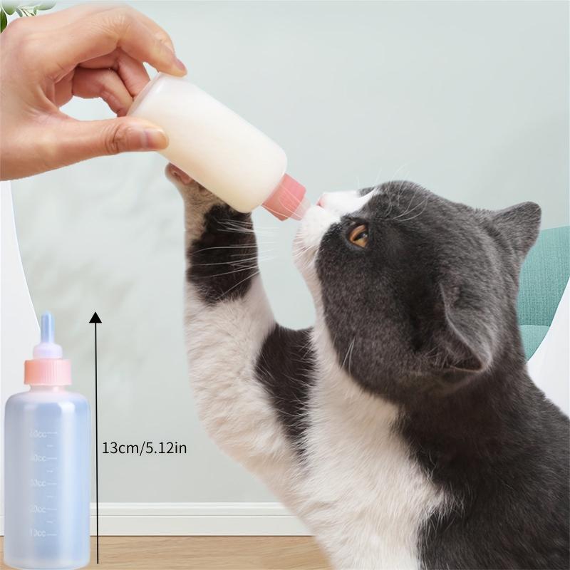Cat Kitten Puppy Feeding Bottle - Milk Feeder - Anti choking