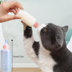 Cat Kitten Puppy Feeding Bottle - Milk Feeder - Anti choking