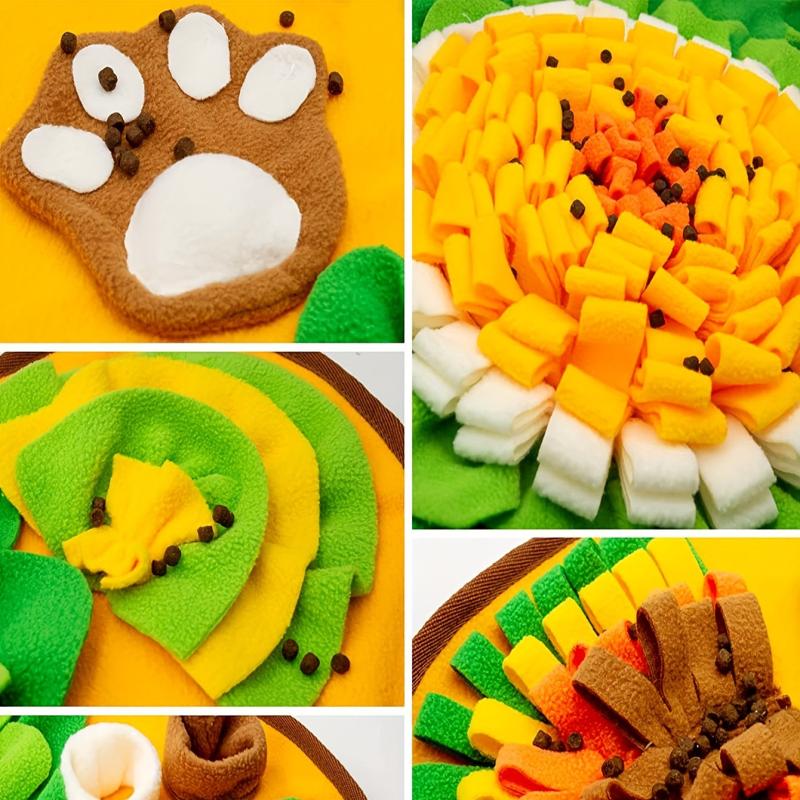 Interactive Dog Snuffle Mat for Slow Feeding