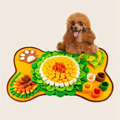 Interactive Dog Snuffle Mat for Slow Feeding