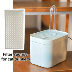 5pcs Pet Water Fountain Filter Sponge