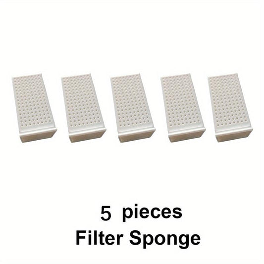 5pcs Pet Water Fountain Filter Sponge