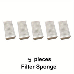 5pcs Pet Water Fountain Filter Sponge