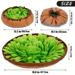 Dog Snuffle Mat Slow Feeding Game for Natural Foraging Skills