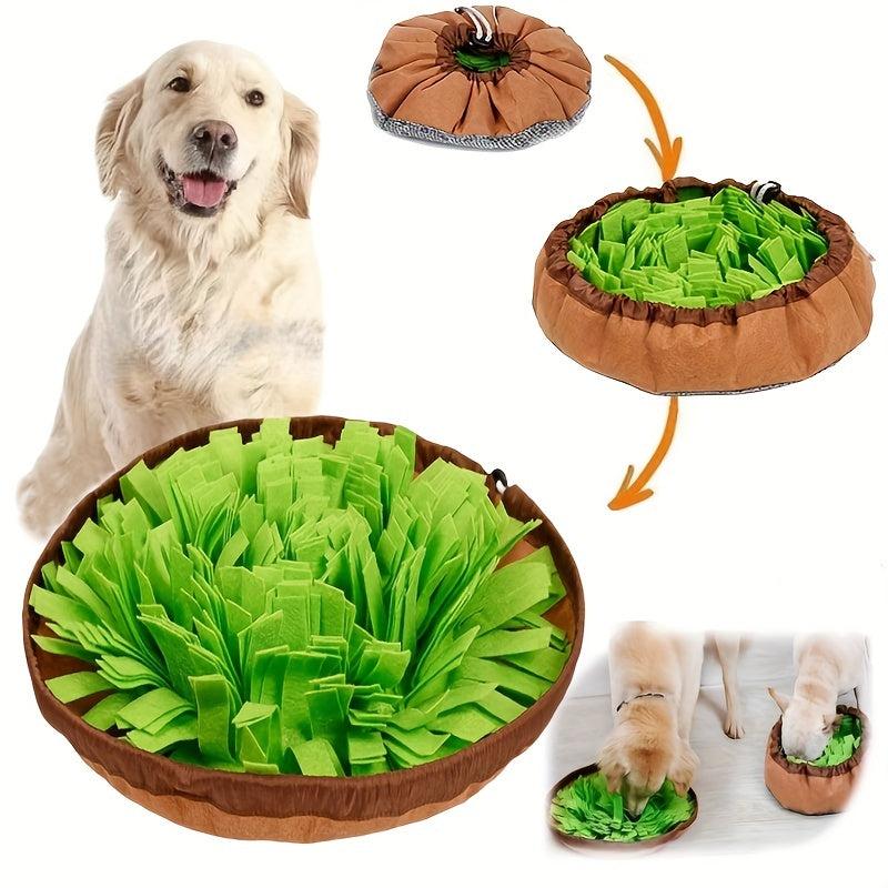 Dog Snuffle Mat Slow Feeding Game for Natural Foraging Skills