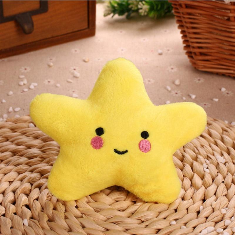 Cuddly Starfish Pet Toy - Squeaky Fun for Pets!