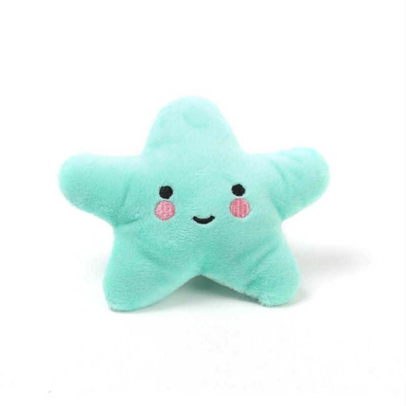 Cuddly Starfish Pet Toy - Squeaky Fun for Pets!