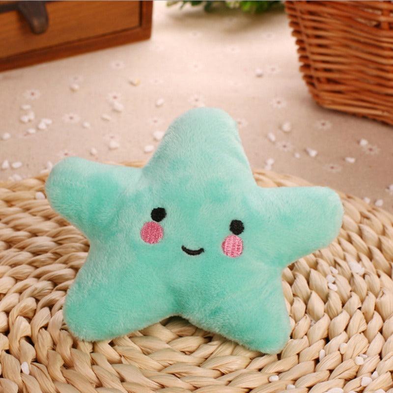 Cuddly Starfish Pet Toy - Squeaky Fun for Pets!