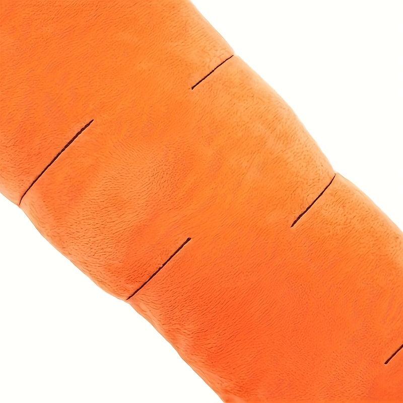 Large Carrot Pet Squeaky Plush Toy for Dogs
