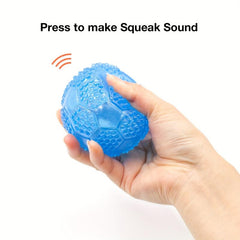 Rubber Dog Ball Toy for Training and Teeth Cleaning