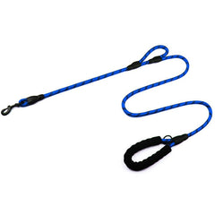 Reflective Heavy Duty Dog Leash with Two Handles