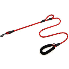 Reflective Heavy Duty Dog Leash with Two Handles