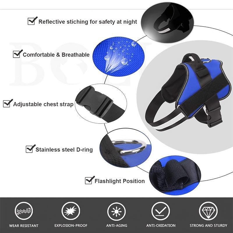 Reflective No Pull Dog Harness with Handle