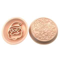 Silicone Christmas Pet Slow Feeding Bowl