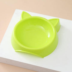 Cat Shaped Pet Feeding Bowl Non Slip Base