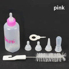 Pet Nursing Bottle Kit for Kitten Puppy Feeding