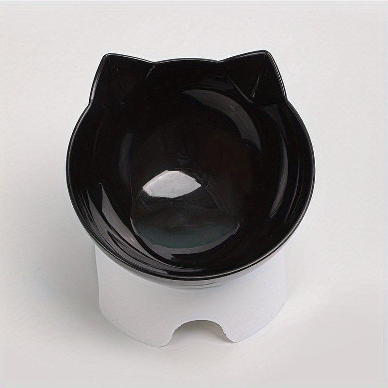 Elevated Pet Inclined Food Bowl Water Bowl for Cervical Spine Protection