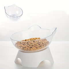 Elevated Pet Inclined Food Bowl Water Bowl for Cervical Spine Protection