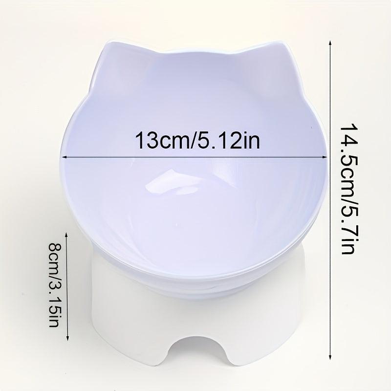 Elevated Pet Inclined Food Bowl Water Bowl for Cervical Spine Protection