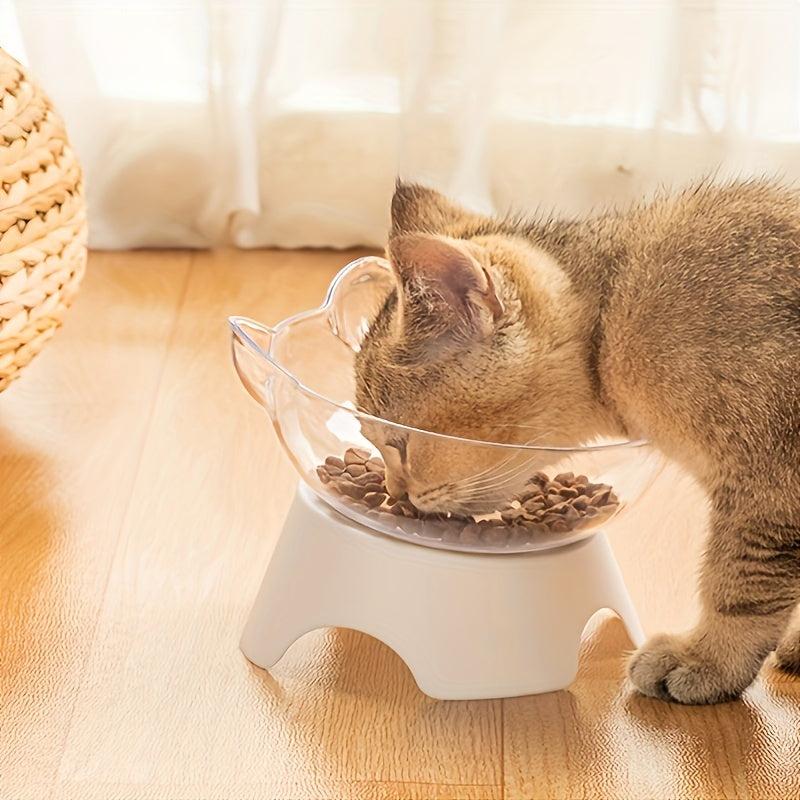 Elevated Pet Inclined Food Bowl Water Bowl for Cervical Spine Protection