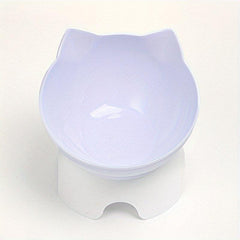 Elevated Pet Inclined Food Bowl Water Bowl for Cervical Spine Protection