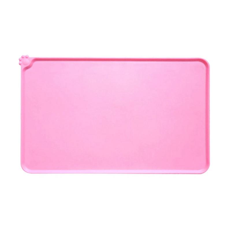 Silicone Pet Food Mat Non-slip Waterproof Washable Dog Cat Supplies