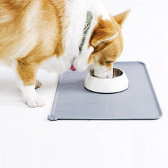 Silicone Pet Food Mat Non-slip Waterproof Washable Dog Cat Supplies