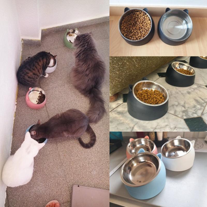 Stainless Steel Non Slip Pet Bowls - Perfect for Food & Water