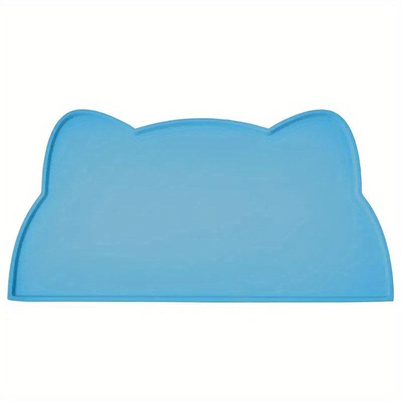 Waterproof Silicone Pet Food Mat Non Slip Easy To Clean for Dogs and Cats