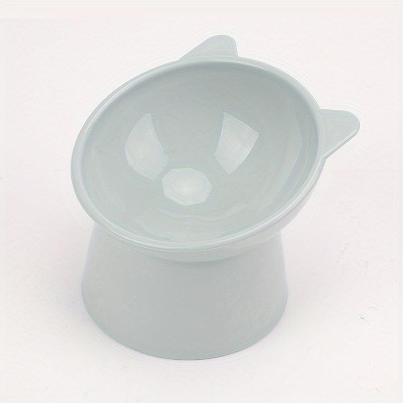 Elevated Cat Bowls Tilted for Comfortable Feeding