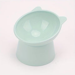 Elevated Cat Bowls Tilted for Comfortable Feeding