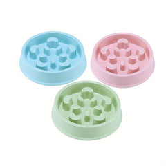 Elevated Anti Choking Slow Feeder Bowl for Pets