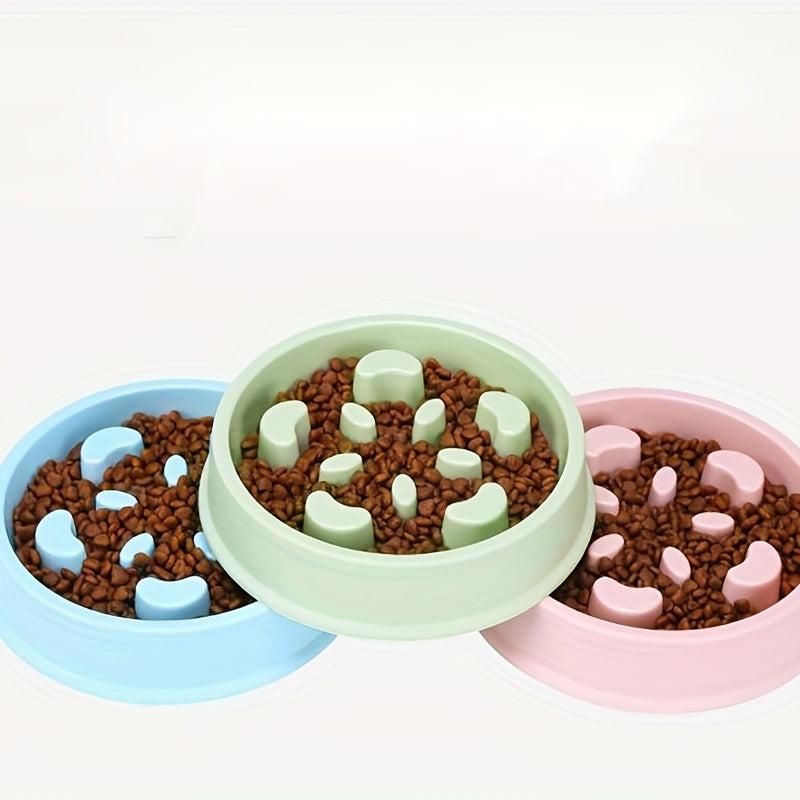 Elevated Anti Choking Slow Feeder Bowl for Pets