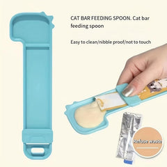 Cat Strip Squeeze Spoon Pet Supplies For Lickable Wet Cat Treats