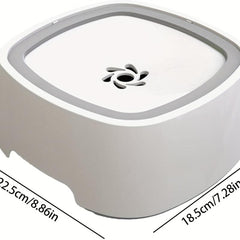 Portable 1.5L Pet Water Dispenser No Spill Slow Water Feeder